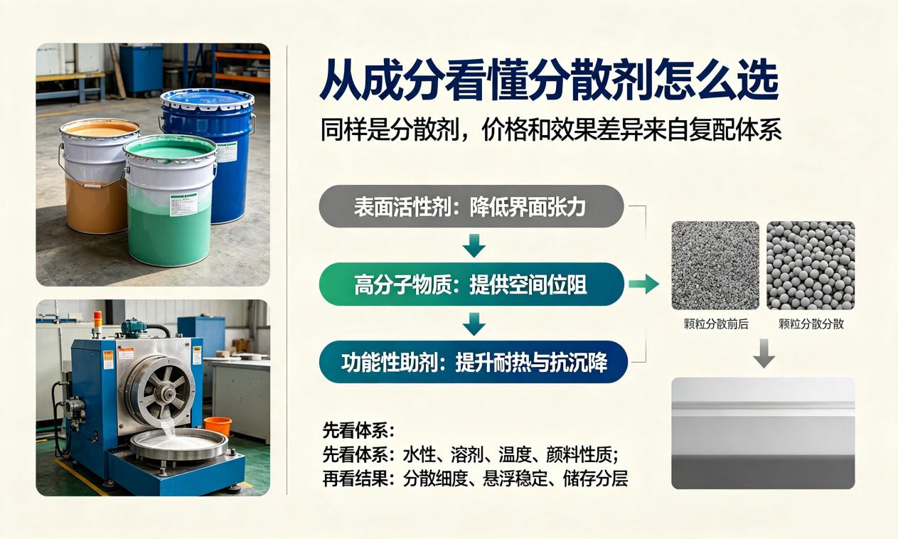 从成分看懂分散剂怎么选