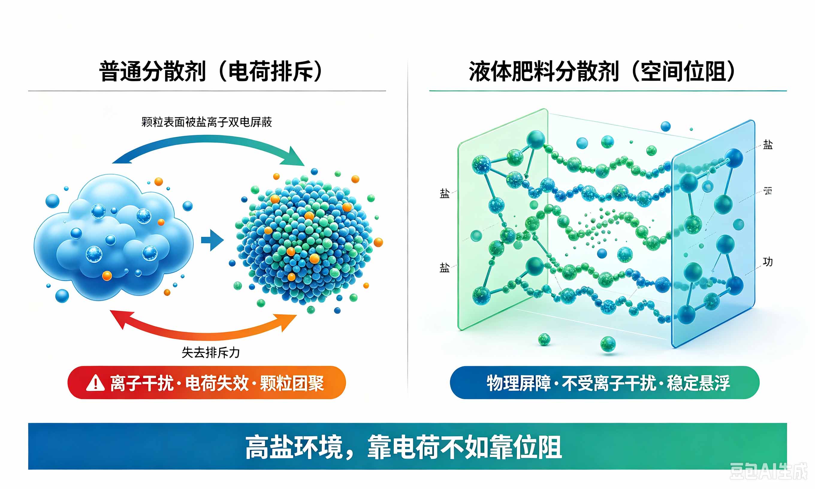 农药分散剂对悬浮肥与草甘膦桶混兼容性的影响对比