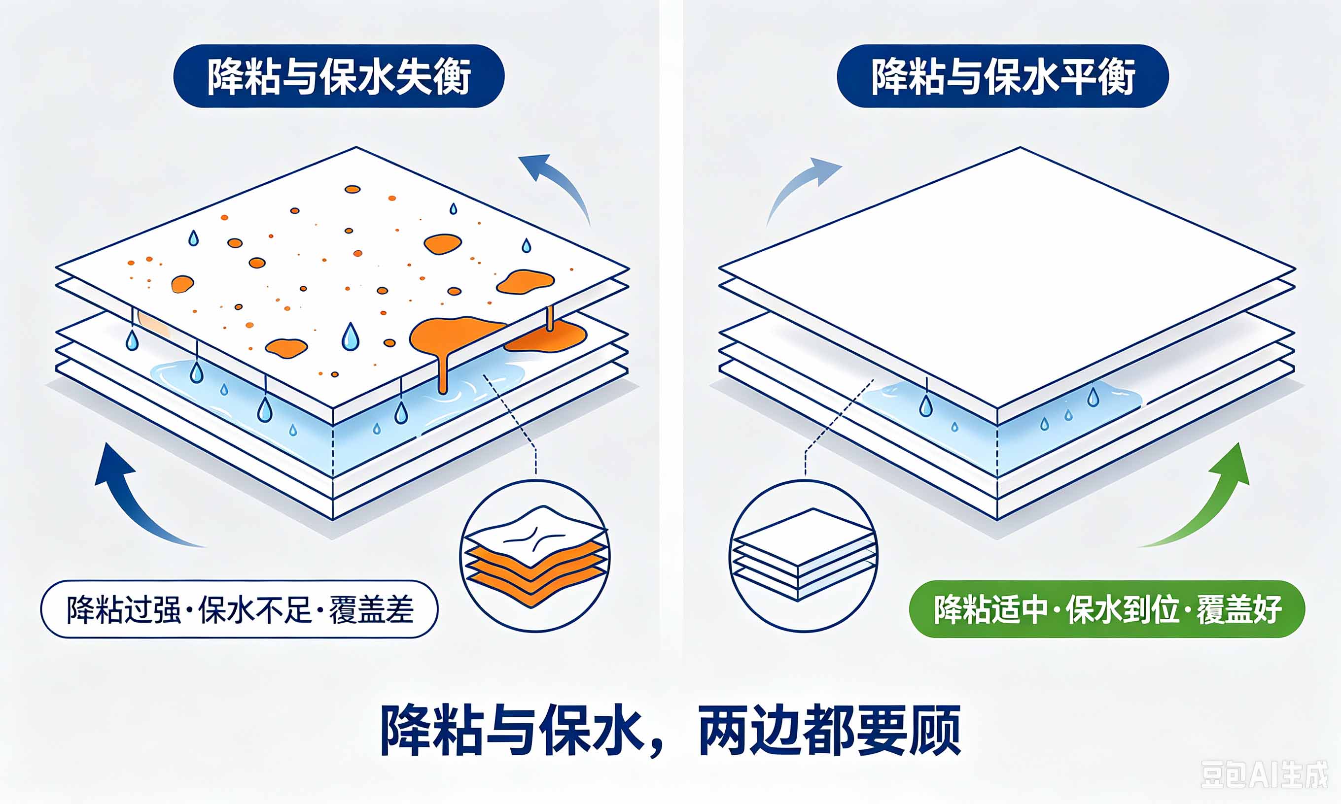 纸张涂布分散剂降粘保水平衡