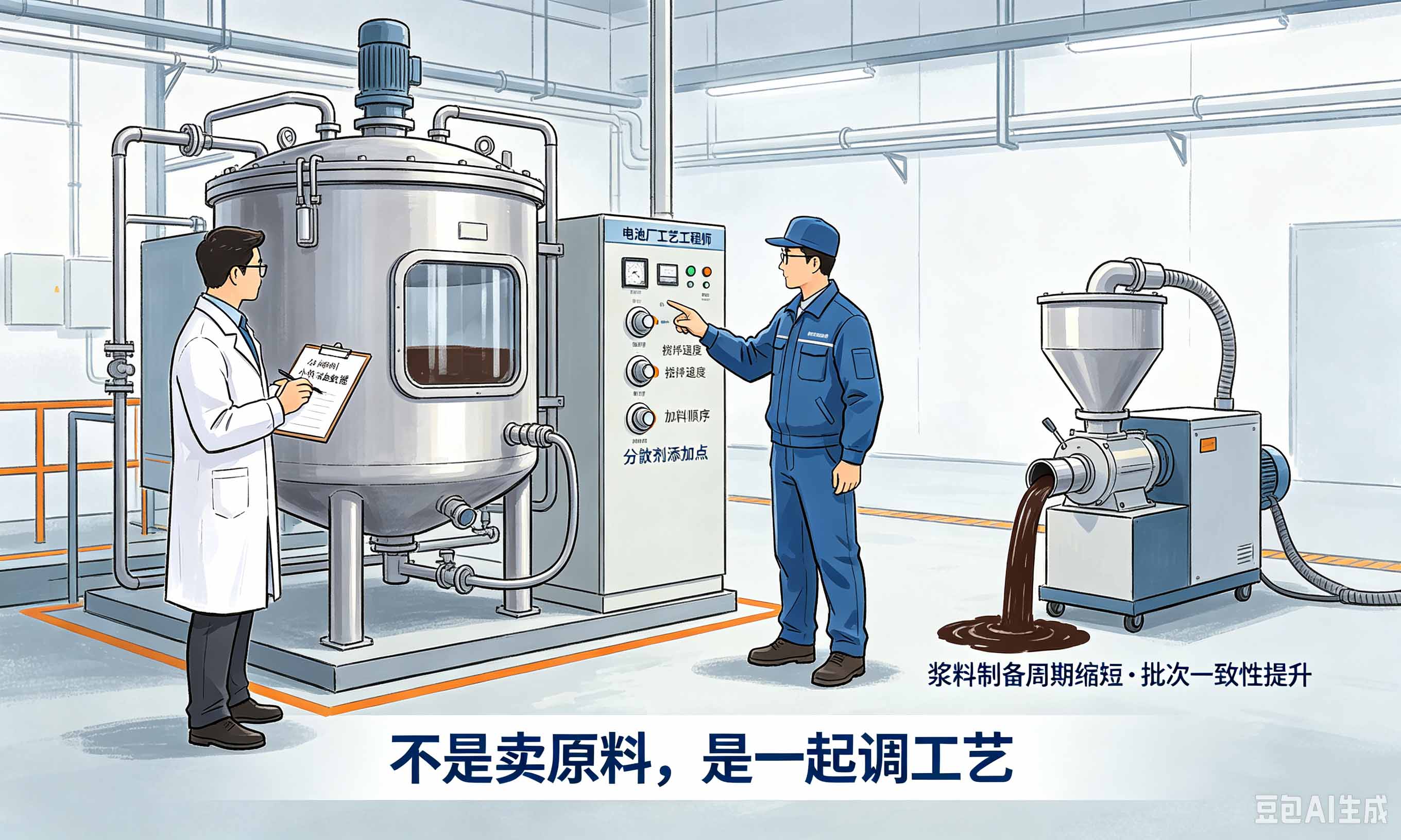石墨分散剂厂家锂电工艺共研