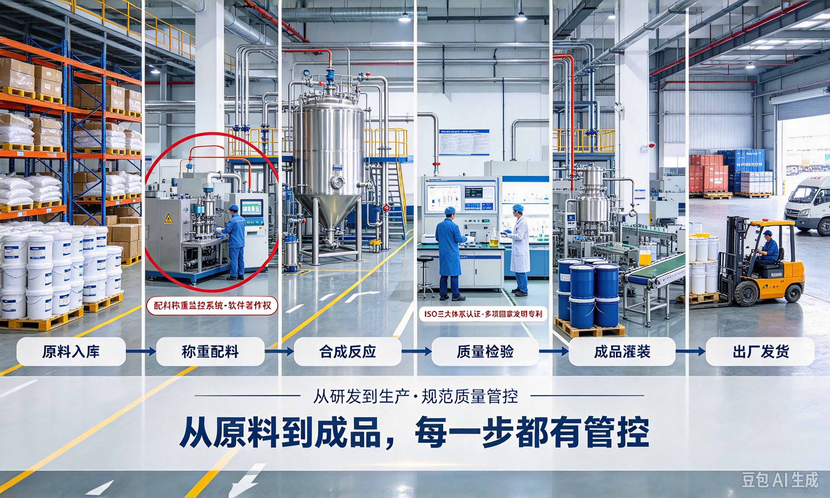 锂电池分散剂质量管控流程