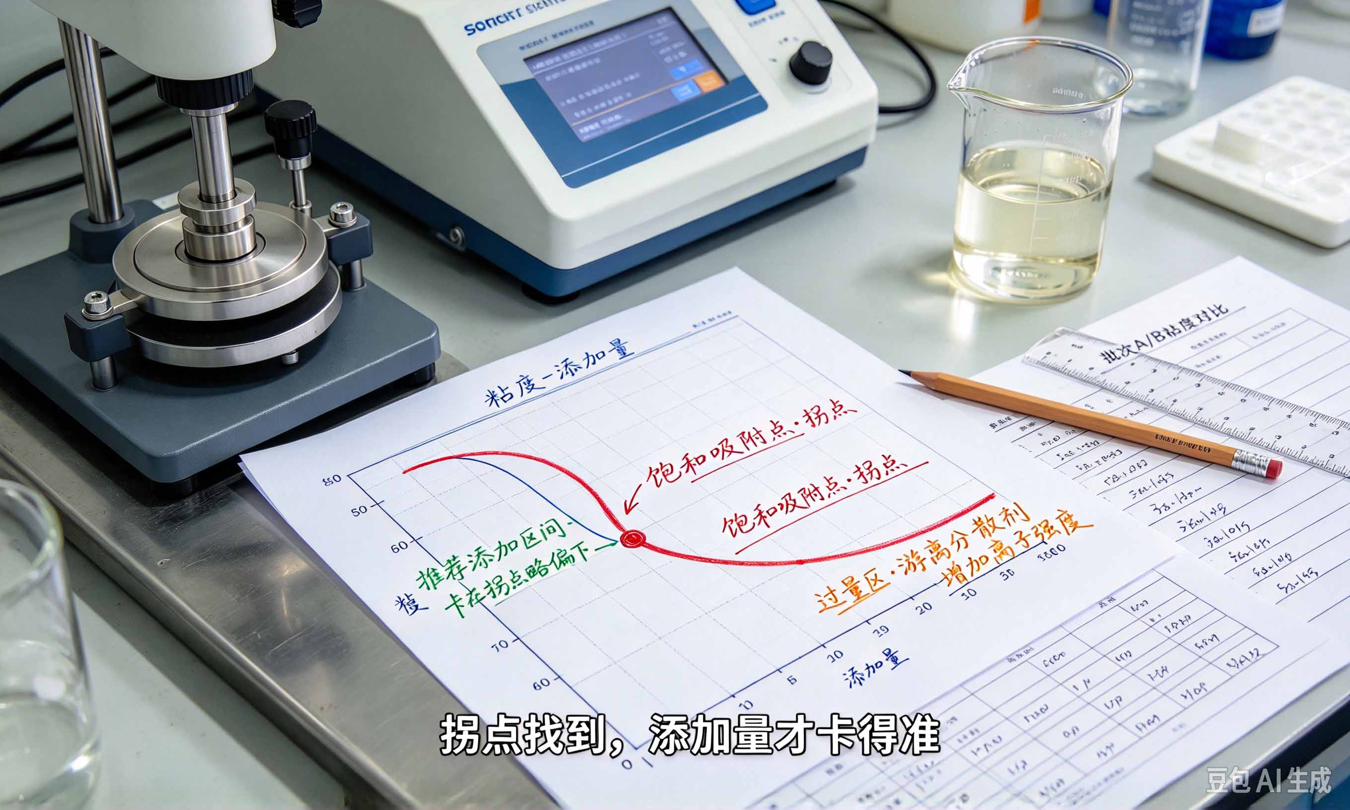 聚羧酸钠盐分散剂粘度曲线拐点
